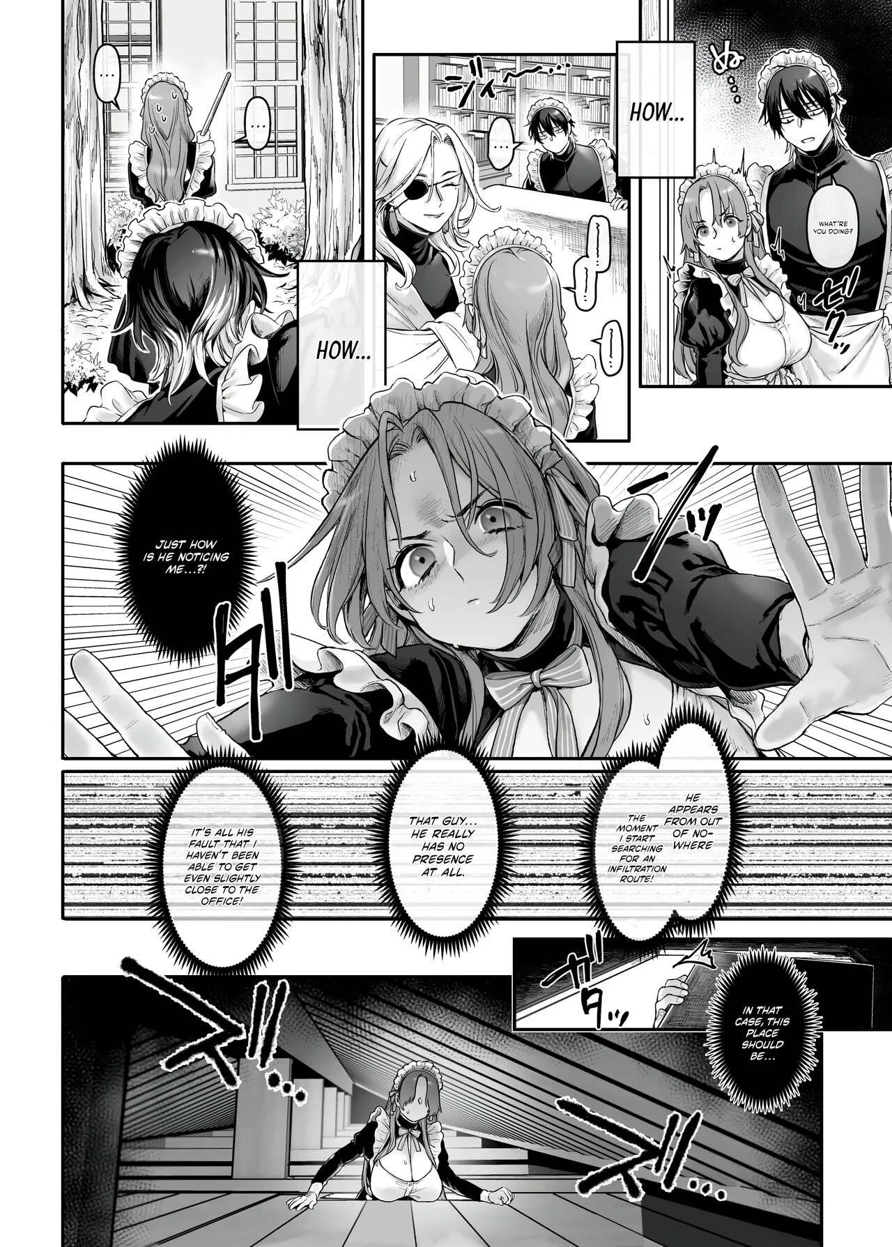 Infiltrate! Debt Repayment RTA of a Spy on the Brink ~The Crossdressing Maid and the Oni Boss~ | Sennyuu! Gakeppuchi Spy no Shakkinhensai RTA ~Josou Maid to Oni Joushi~ porn comic picture 12