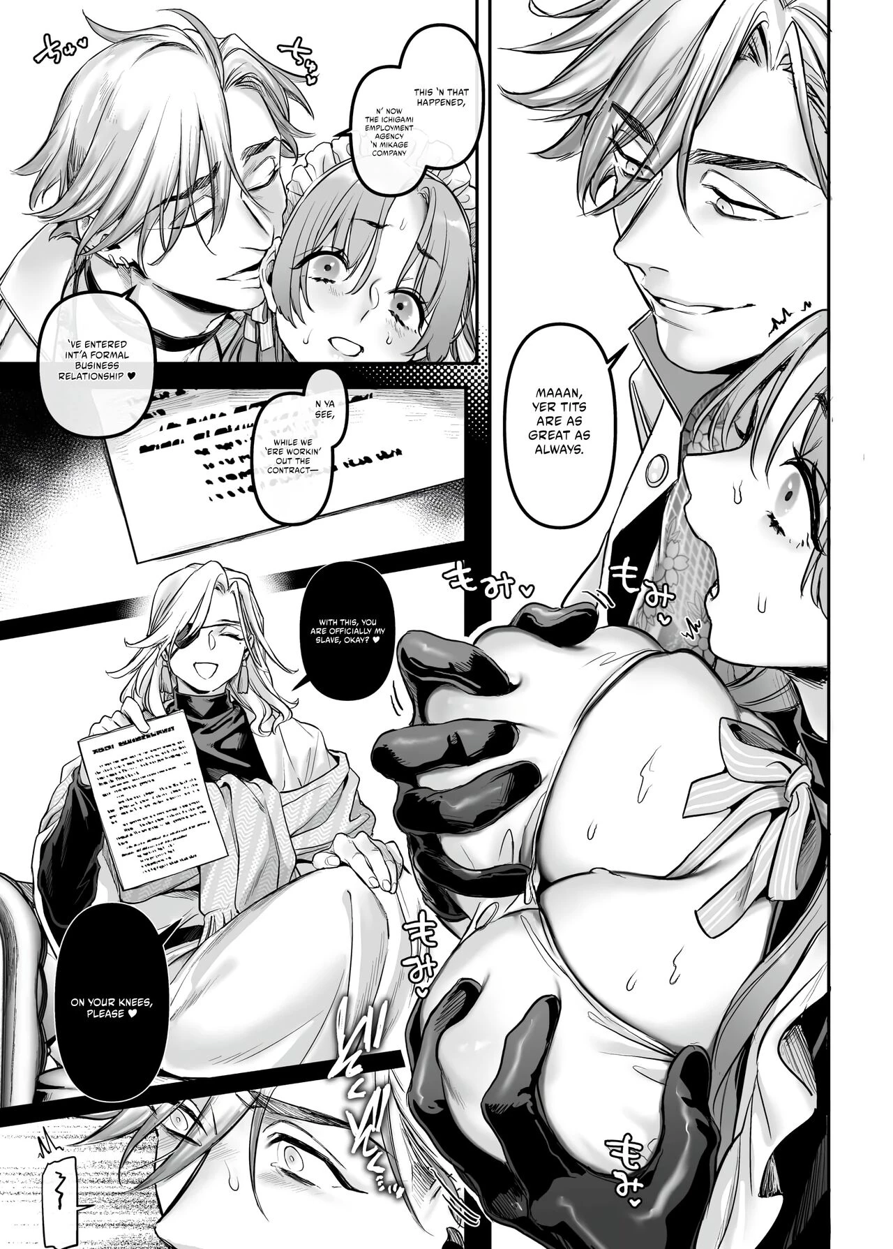 Infiltrate! Debt Repayment RTA of a Spy on the Brink ~The Crossdressing Maid and the Oni Boss~ | Sennyuu! Gakeppuchi Spy no Shakkinhensai RTA ~Josou Maid to Oni Joushi~ porn comic picture 125