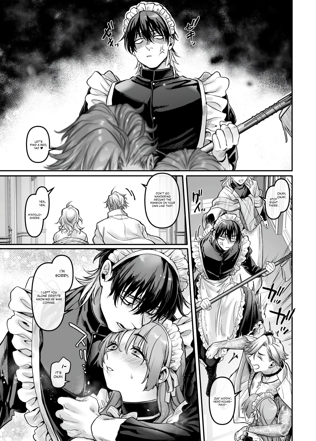 Infiltrate! Debt Repayment RTA of a Spy on the Brink ~The Crossdressing Maid and the Oni Boss~ | Sennyuu! Gakeppuchi Spy no Shakkinhensai RTA ~Josou Maid to Oni Joushi~ porn comic picture 127