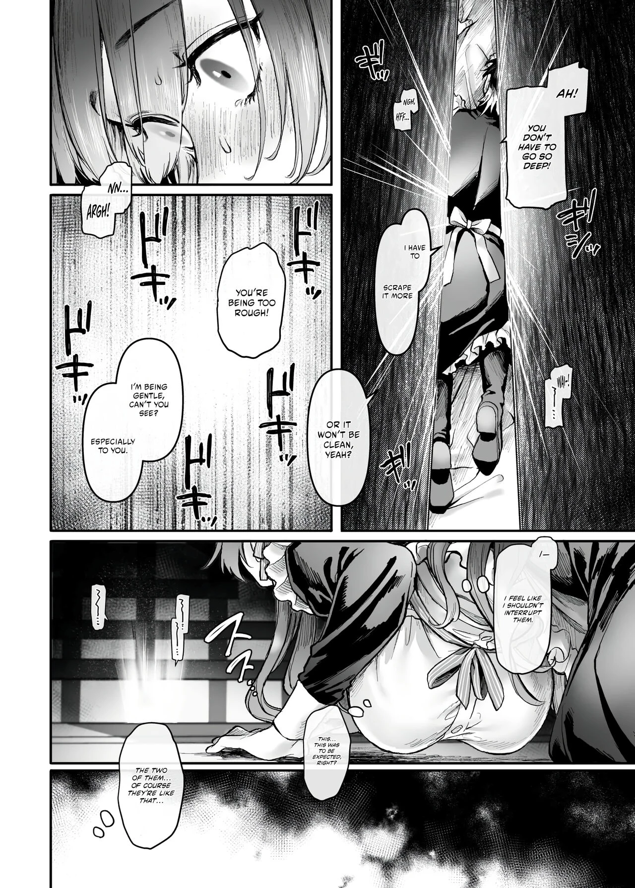 Infiltrate! Debt Repayment RTA of a Spy on the Brink ~The Crossdressing Maid and the Oni Boss~ | Sennyuu! Gakeppuchi Spy no Shakkinhensai RTA ~Josou Maid to Oni Joushi~ porn comic picture 14