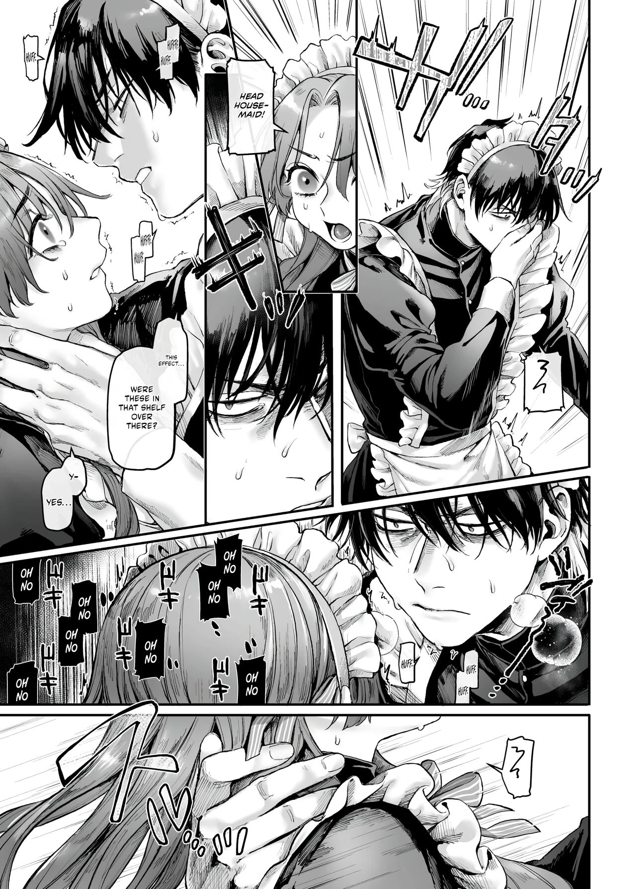 Infiltrate! Debt Repayment RTA of a Spy on the Brink ~The Crossdressing Maid and the Oni Boss~ | Sennyuu! Gakeppuchi Spy no Shakkinhensai RTA ~Josou Maid to Oni Joushi~ porn comic picture 19