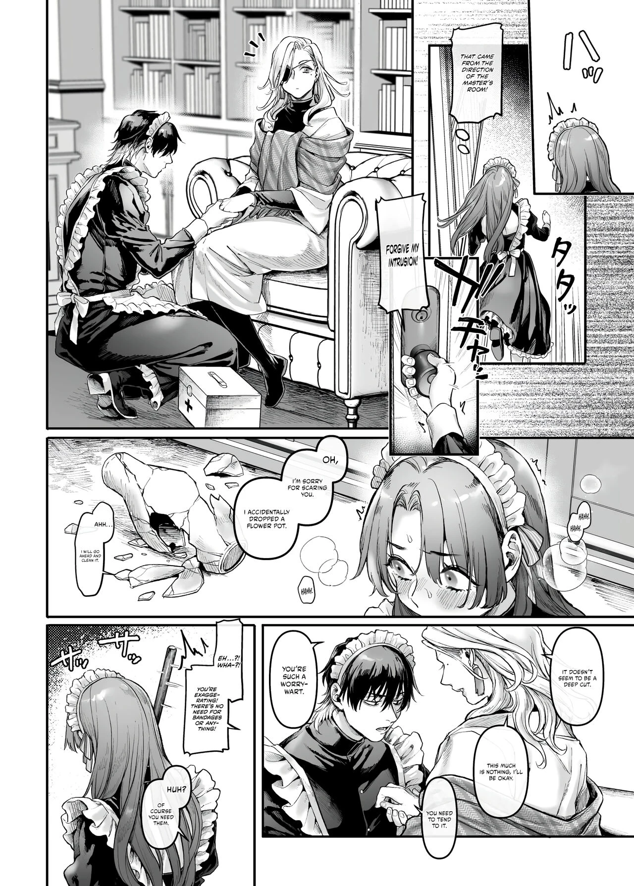 Infiltrate! Debt Repayment RTA of a Spy on the Brink ~The Crossdressing Maid and the Oni Boss~ | Sennyuu! Gakeppuchi Spy no Shakkinhensai RTA ~Josou Maid to Oni Joushi~ porn comic picture 24