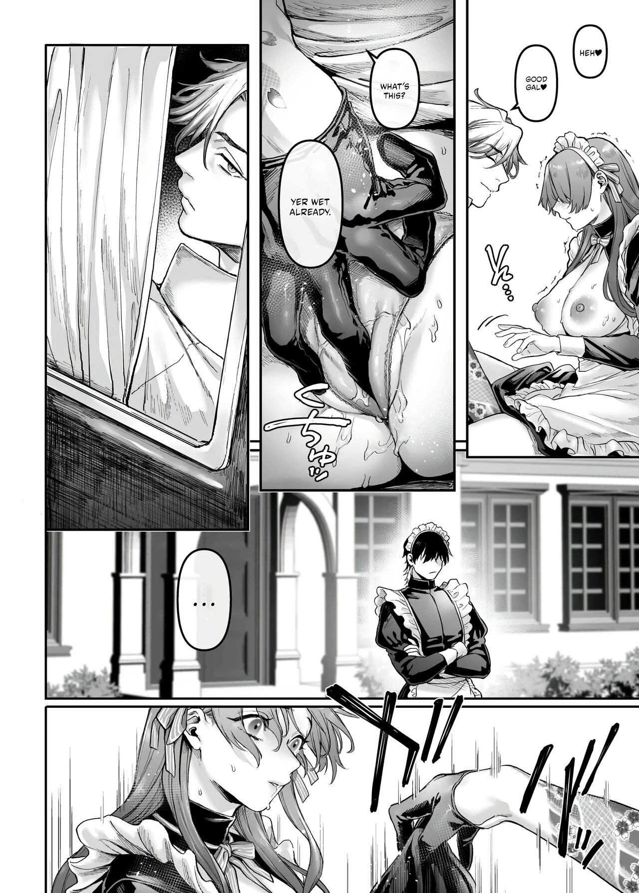 Infiltrate! Debt Repayment RTA of a Spy on the Brink ~The Crossdressing Maid and the Oni Boss~ | Sennyuu! Gakeppuchi Spy no Shakkinhensai RTA ~Josou Maid to Oni Joushi~ porn comic picture 32