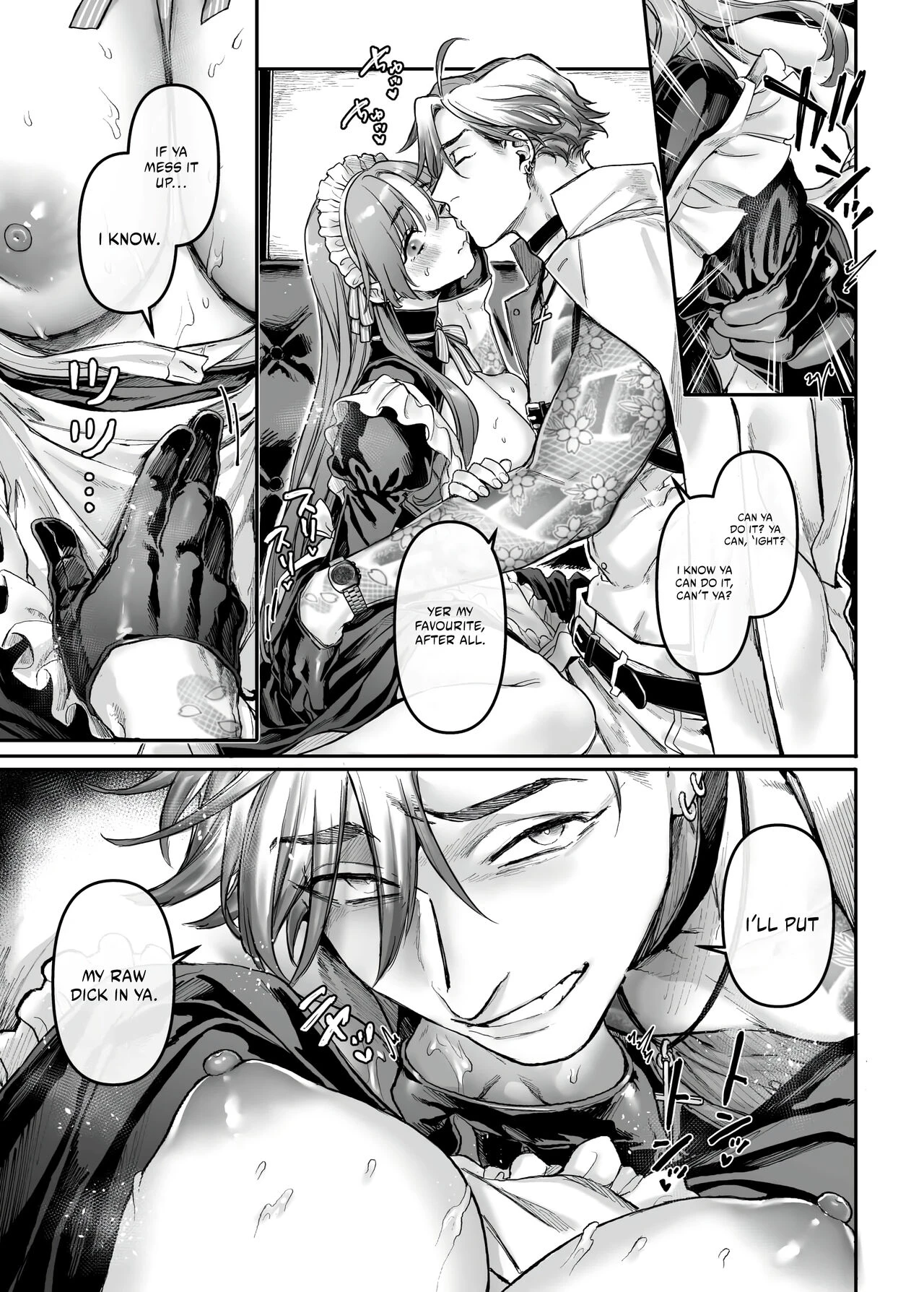 Infiltrate! Debt Repayment RTA of a Spy on the Brink ~The Crossdressing Maid and the Oni Boss~ | Sennyuu! Gakeppuchi Spy no Shakkinhensai RTA ~Josou Maid to Oni Joushi~ porn comic picture 41