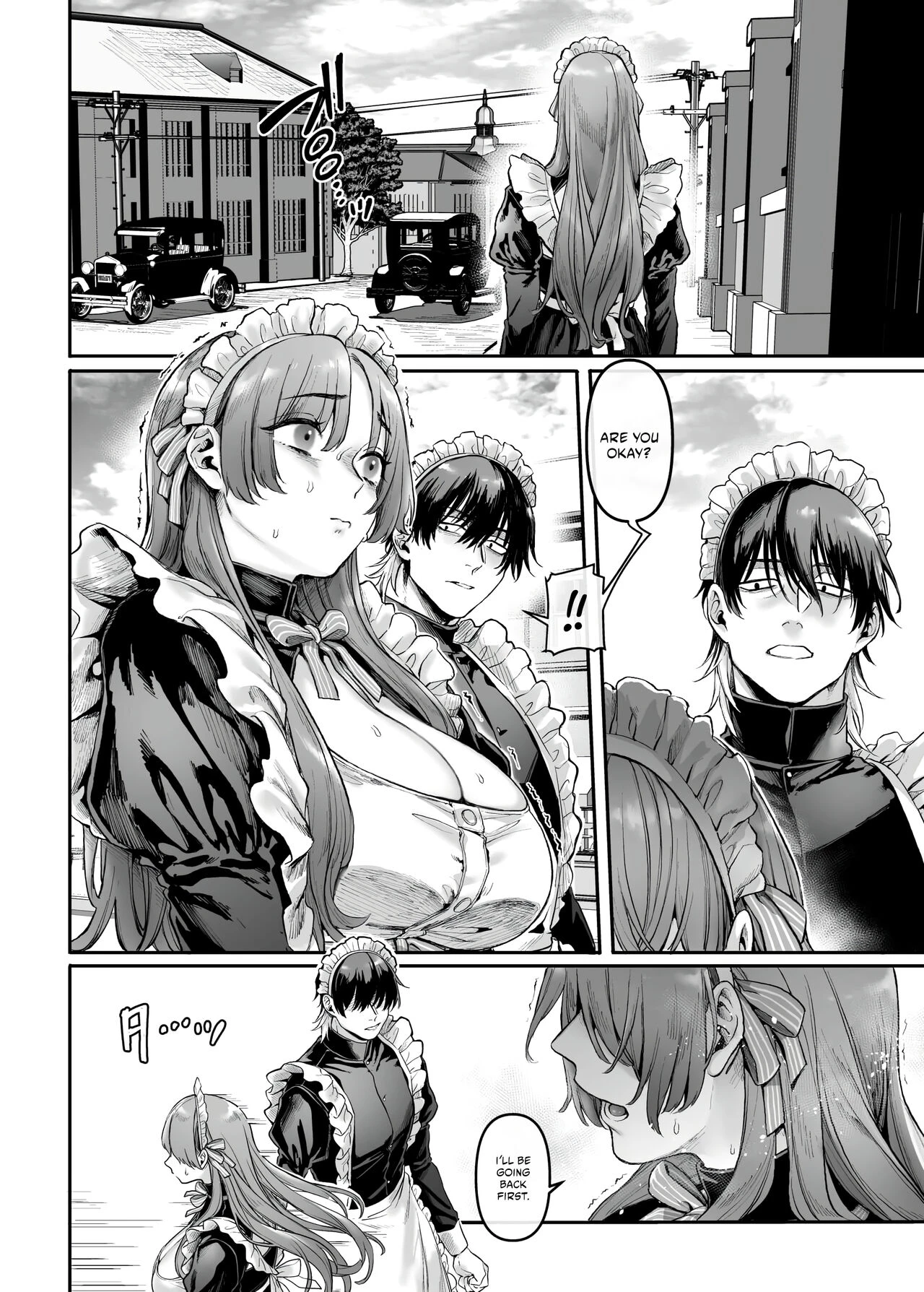 Infiltrate! Debt Repayment RTA of a Spy on the Brink ~The Crossdressing Maid and the Oni Boss~ | Sennyuu! Gakeppuchi Spy no Shakkinhensai RTA ~Josou Maid to Oni Joushi~ porn comic picture 42