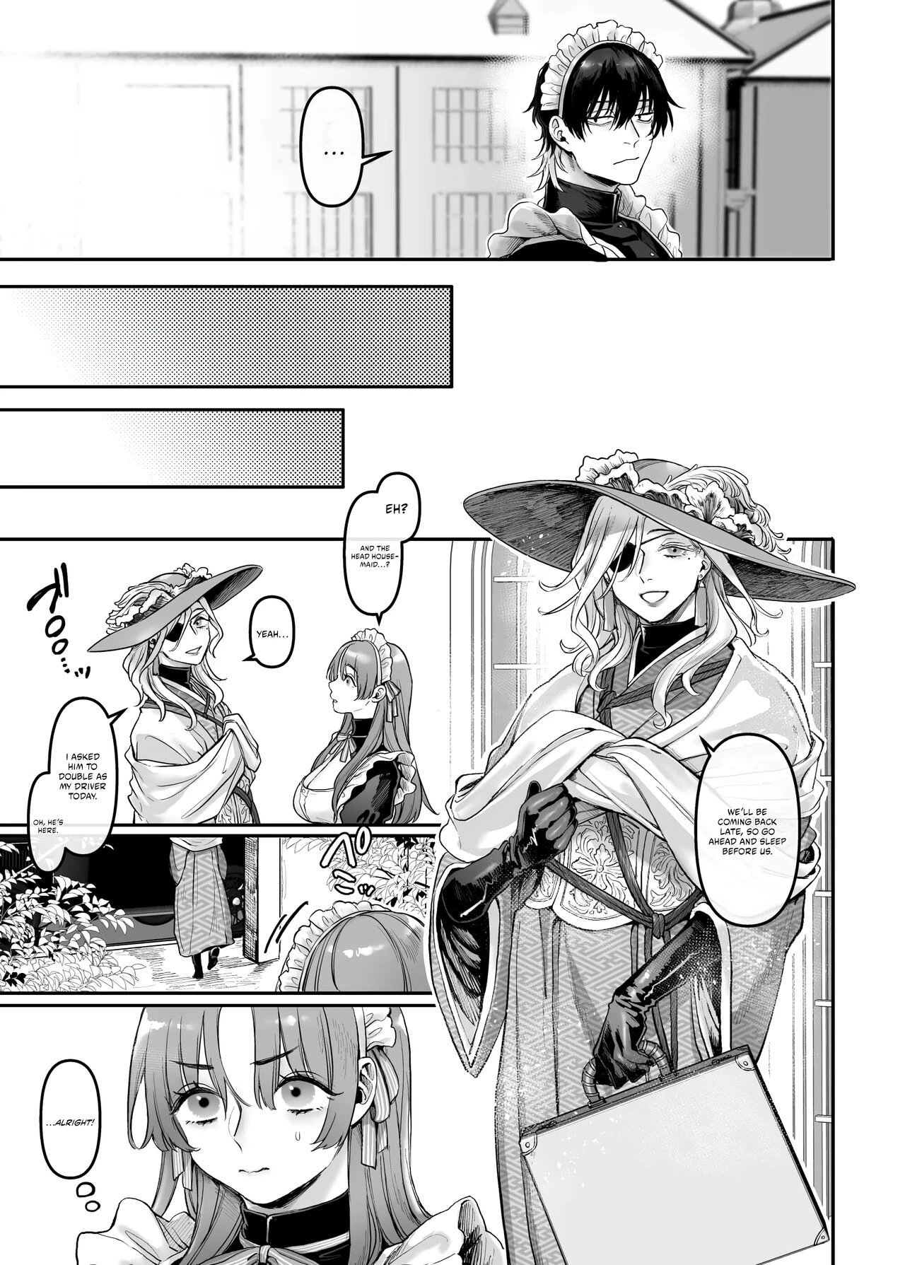 Infiltrate! Debt Repayment RTA of a Spy on the Brink ~The Crossdressing Maid and the Oni Boss~ | Sennyuu! Gakeppuchi Spy no Shakkinhensai RTA ~Josou Maid to Oni Joushi~ porn comic picture 43