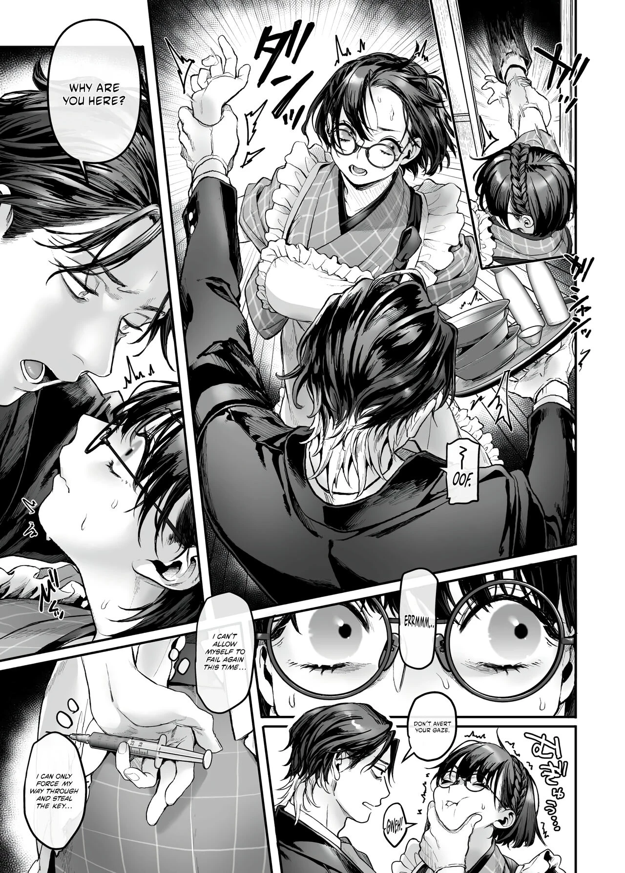 Infiltrate! Debt Repayment RTA of a Spy on the Brink ~The Crossdressing Maid and the Oni Boss~ | Sennyuu! Gakeppuchi Spy no Shakkinhensai RTA ~Josou Maid to Oni Joushi~ porn comic picture 49