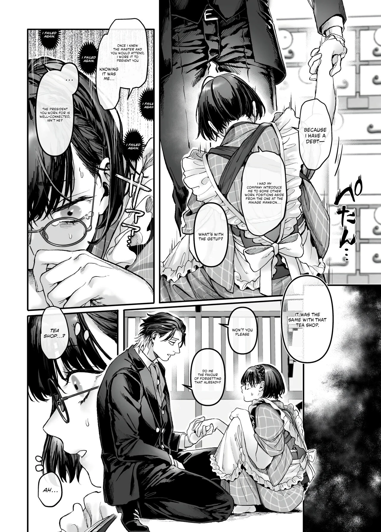Infiltrate! Debt Repayment RTA of a Spy on the Brink ~The Crossdressing Maid and the Oni Boss~ | Sennyuu! Gakeppuchi Spy no Shakkinhensai RTA ~Josou Maid to Oni Joushi~ porn comic picture 50