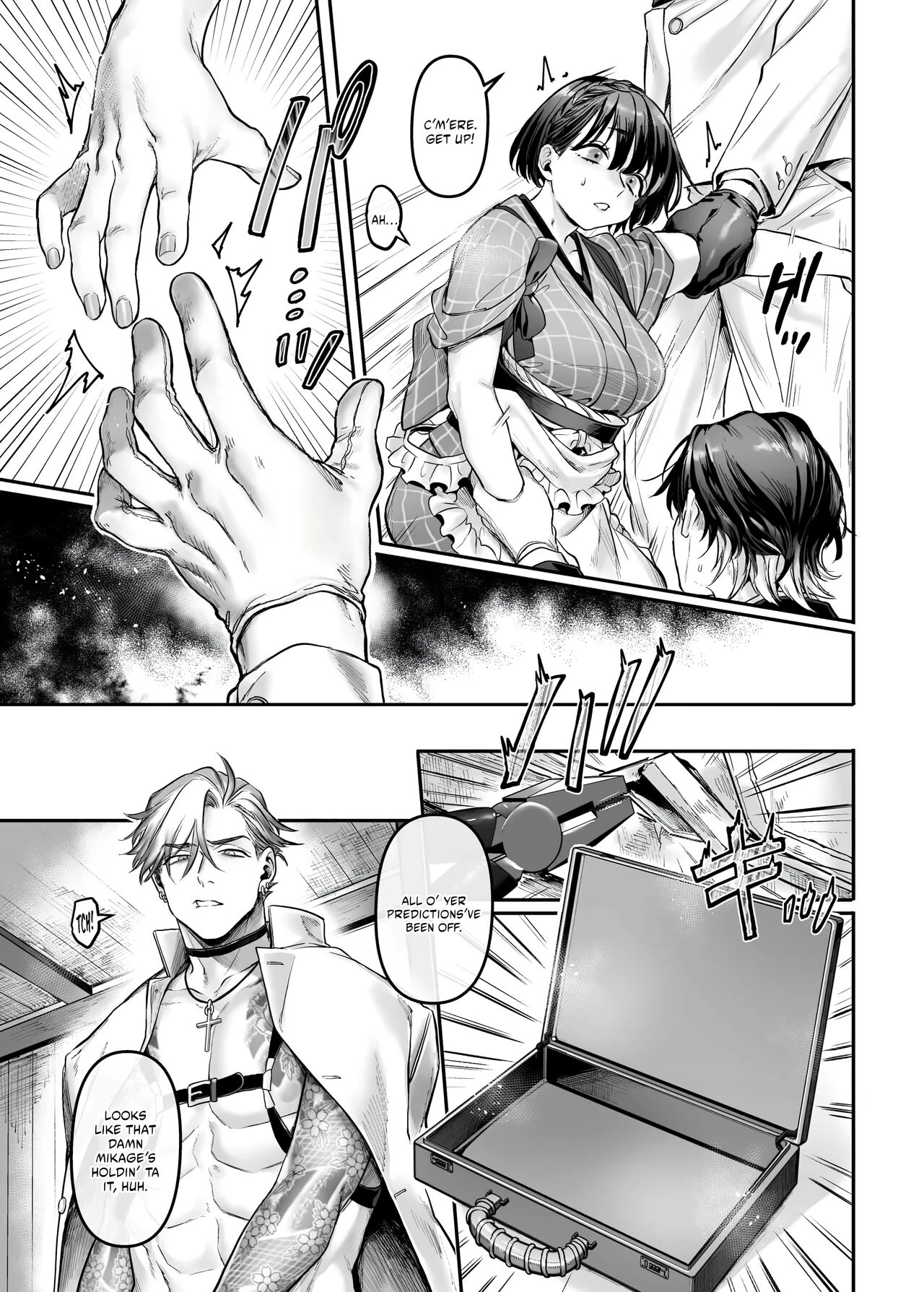 Infiltrate! Debt Repayment RTA of a Spy on the Brink ~The Crossdressing Maid and the Oni Boss~ | Sennyuu! Gakeppuchi Spy no Shakkinhensai RTA ~Josou Maid to Oni Joushi~ porn comic picture 61