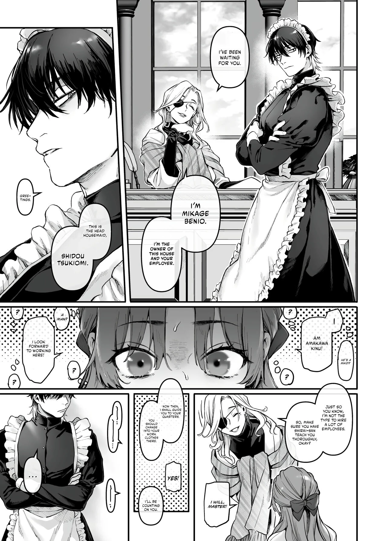 Infiltrate! Debt Repayment RTA of a Spy on the Brink ~The Crossdressing Maid and the Oni Boss~ | Sennyuu! Gakeppuchi Spy no Shakkinhensai RTA ~Josou Maid to Oni Joushi~ porn comic picture 7