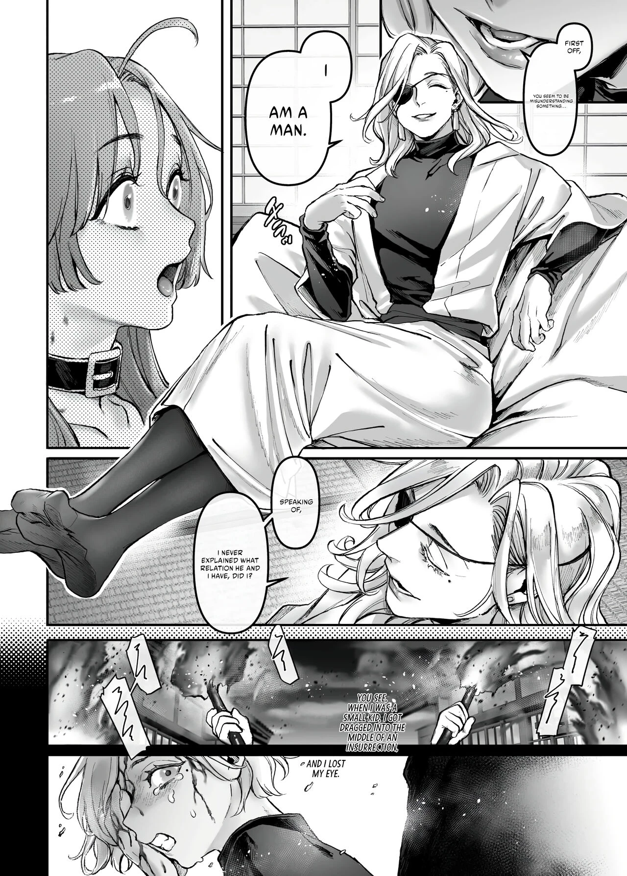 Infiltrate! Debt Repayment RTA of a Spy on the Brink ~The Crossdressing Maid and the Oni Boss~ | Sennyuu! Gakeppuchi Spy no Shakkinhensai RTA ~Josou Maid to Oni Joushi~ porn comic picture 78
