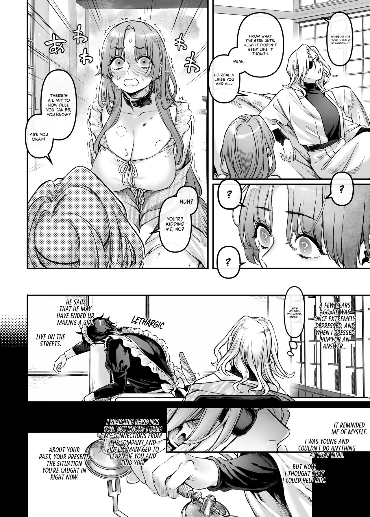 Infiltrate! Debt Repayment RTA of a Spy on the Brink ~The Crossdressing Maid and the Oni Boss~ | Sennyuu! Gakeppuchi Spy no Shakkinhensai RTA ~Josou Maid to Oni Joushi~ porn comic picture 80
