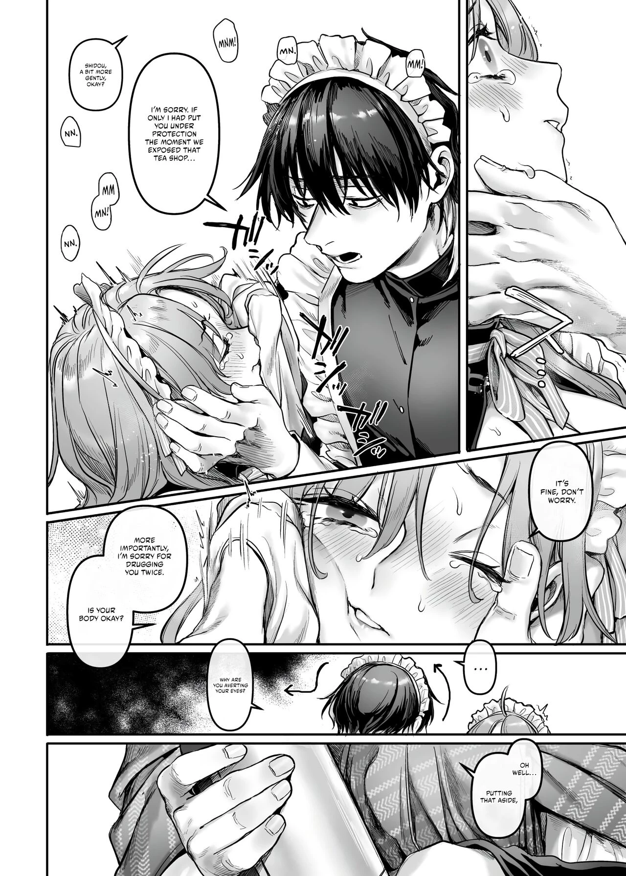 Infiltrate! Debt Repayment RTA of a Spy on the Brink ~The Crossdressing Maid and the Oni Boss~ | Sennyuu! Gakeppuchi Spy no Shakkinhensai RTA ~Josou Maid to Oni Joushi~ porn comic picture 88