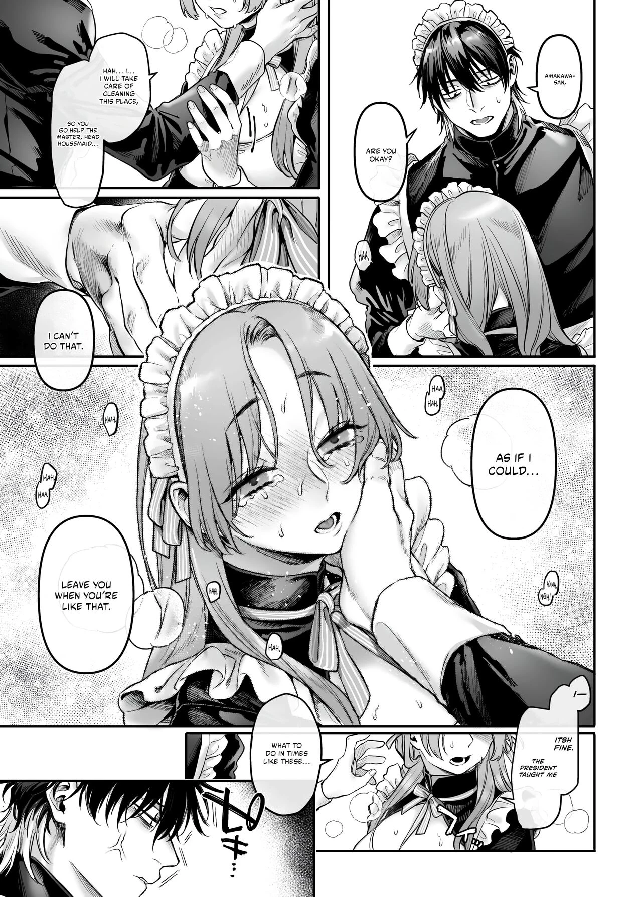Infiltrate! Debt Repayment RTA of a Spy on the Brink ~The Crossdressing Maid and the Oni Boss~ | Sennyuu! Gakeppuchi Spy no Shakkinhensai RTA ~Josou Maid to Oni Joushi~ porn comic picture 91