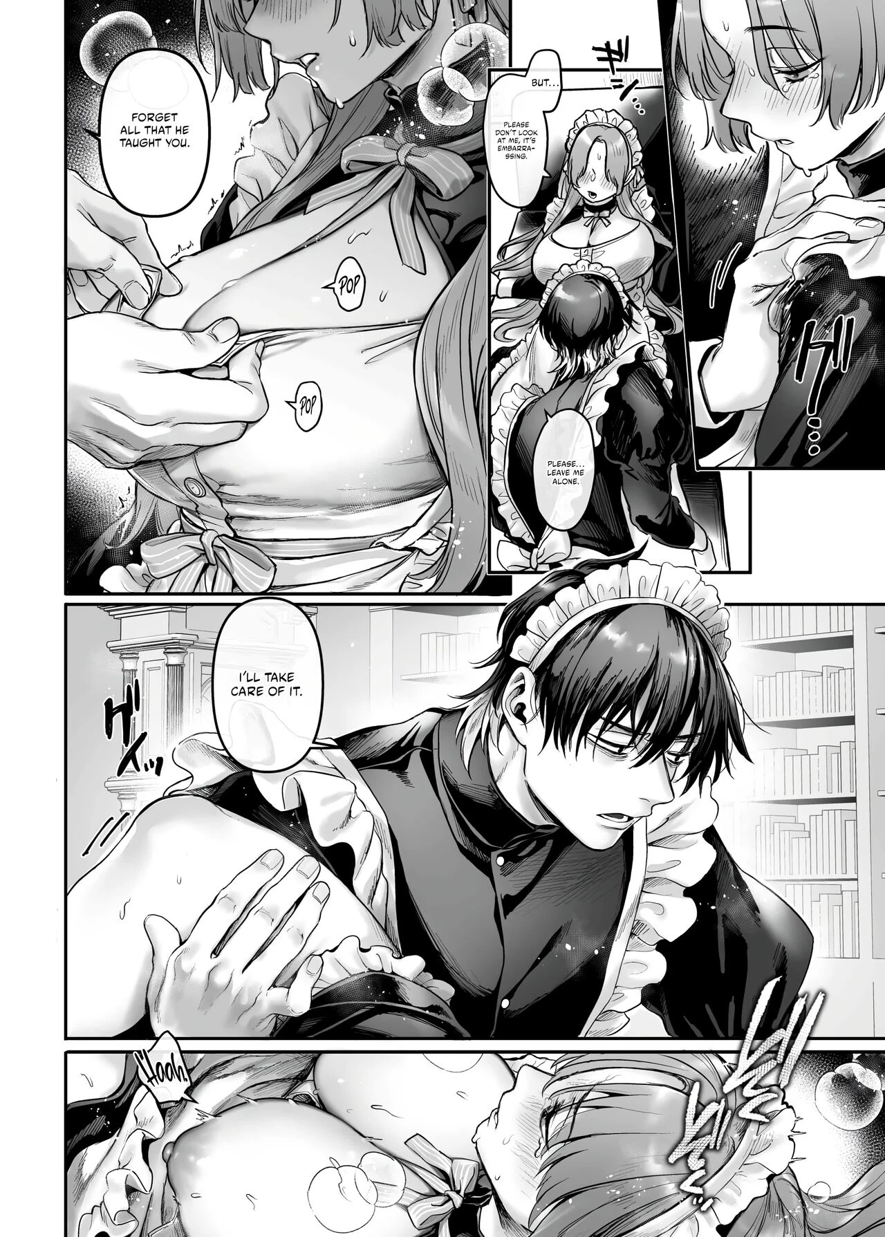 Infiltrate! Debt Repayment RTA of a Spy on the Brink ~The Crossdressing Maid and the Oni Boss~ | Sennyuu! Gakeppuchi Spy no Shakkinhensai RTA ~Josou Maid to Oni Joushi~ porn comic picture 92