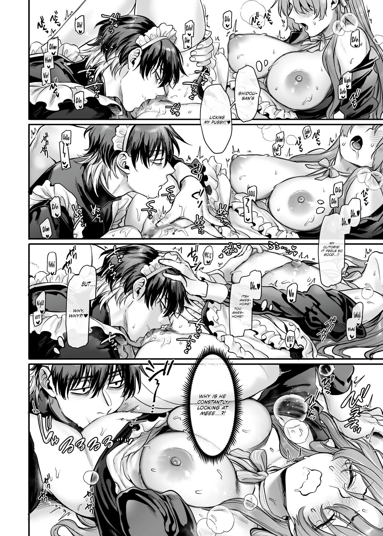 Infiltrate! Debt Repayment RTA of a Spy on the Brink ~The Crossdressing Maid and the Oni Boss~ | Sennyuu! Gakeppuchi Spy no Shakkinhensai RTA ~Josou Maid to Oni Joushi~ porn comic picture 98
