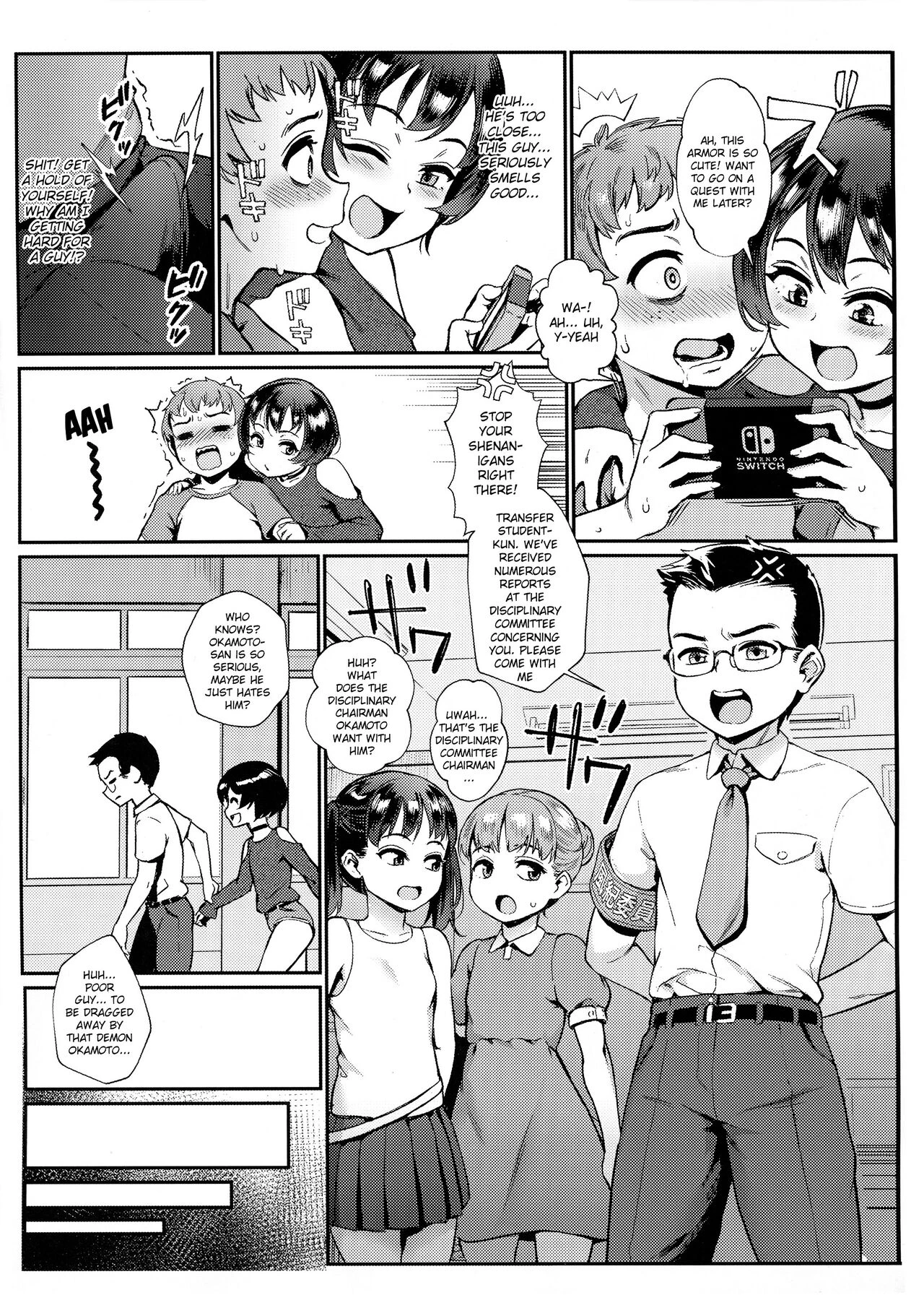 Inran Shounen Nazo no Bitch Shota to Ossan no Monogatari Vol. 0 porn comic picture 5