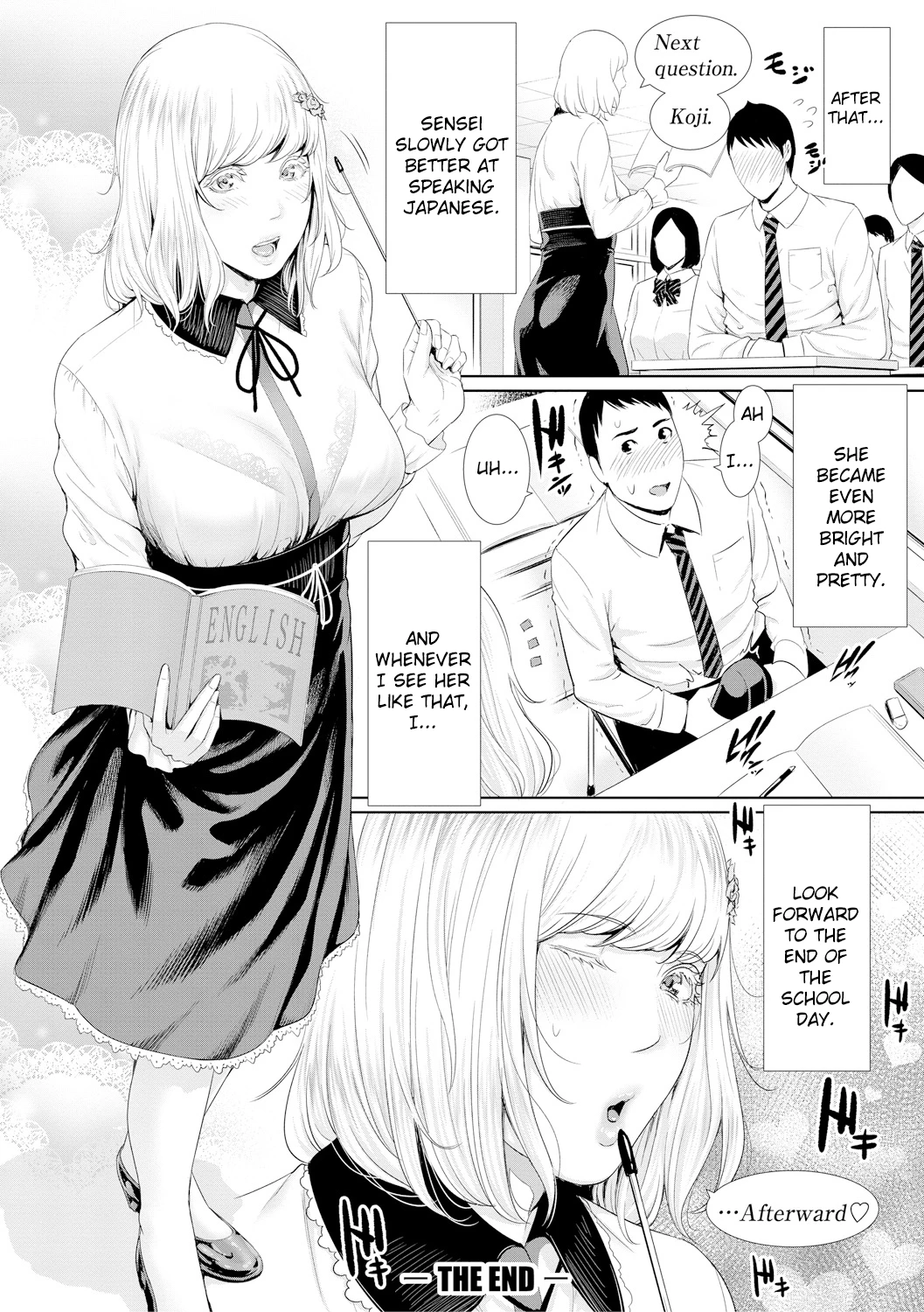 Insatiably Lustful Teachers | Sensei wa Seiyoku o Osaerarenai porn comic picture 130