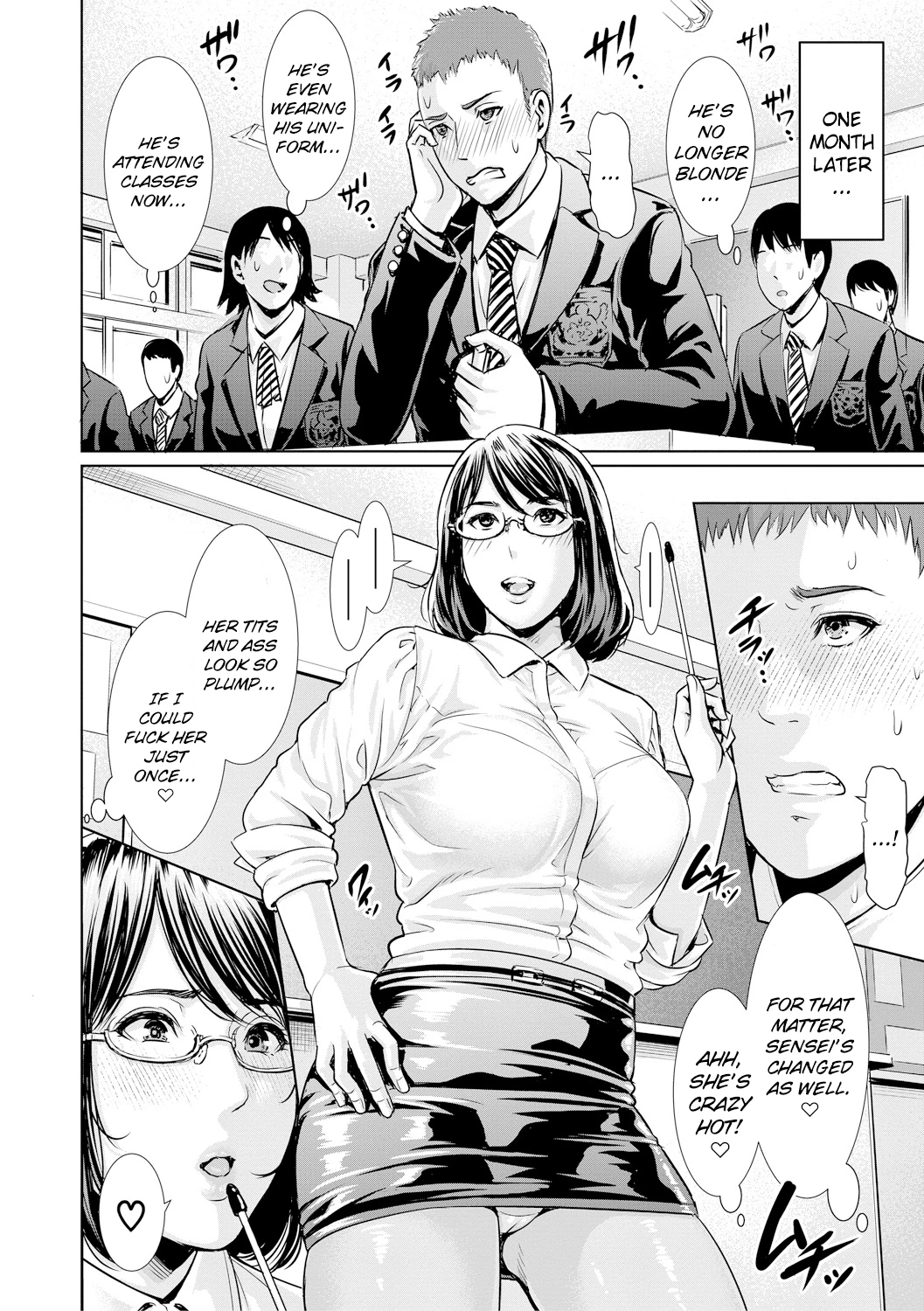 Insatiably Lustful Teachers | Sensei wa Seiyoku o Osaerarenai porn comic picture 160