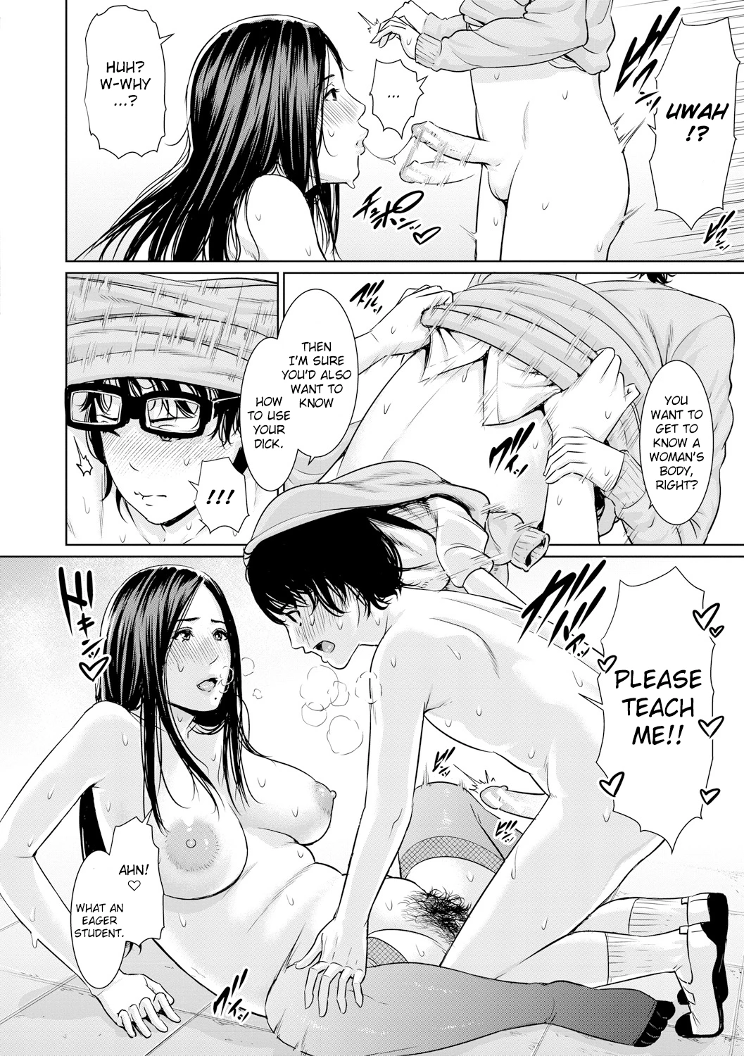Insatiably Lustful Teachers | Sensei wa Seiyoku o Osaerarenai porn comic picture 24