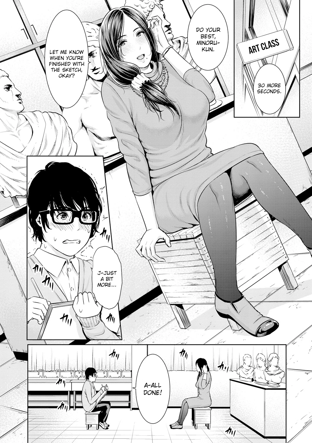 Insatiably Lustful Teachers | Sensei wa Seiyoku o Osaerarenai porn comic picture 8
