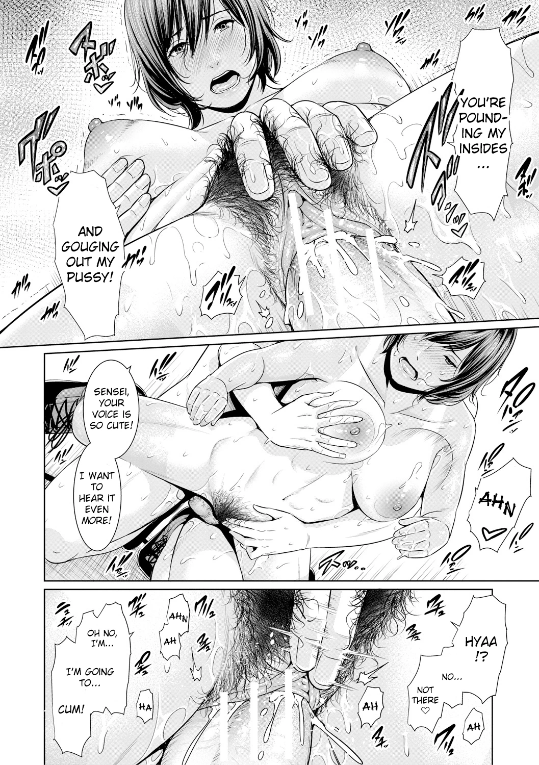 Insatiably Lustful Teachers | Sensei wa Seiyoku o Osaerarenai porn comic picture 90