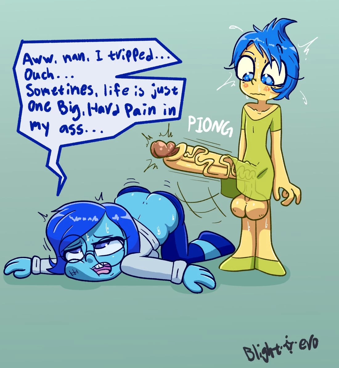 Inside Out porn comic picture 3