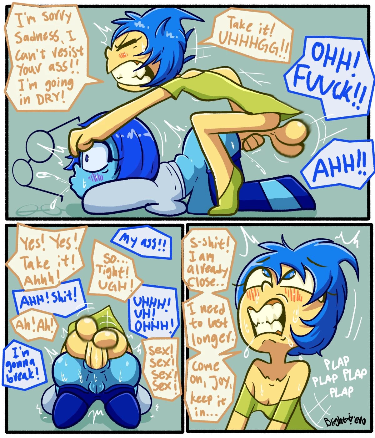 Inside Out porn comic picture 4
