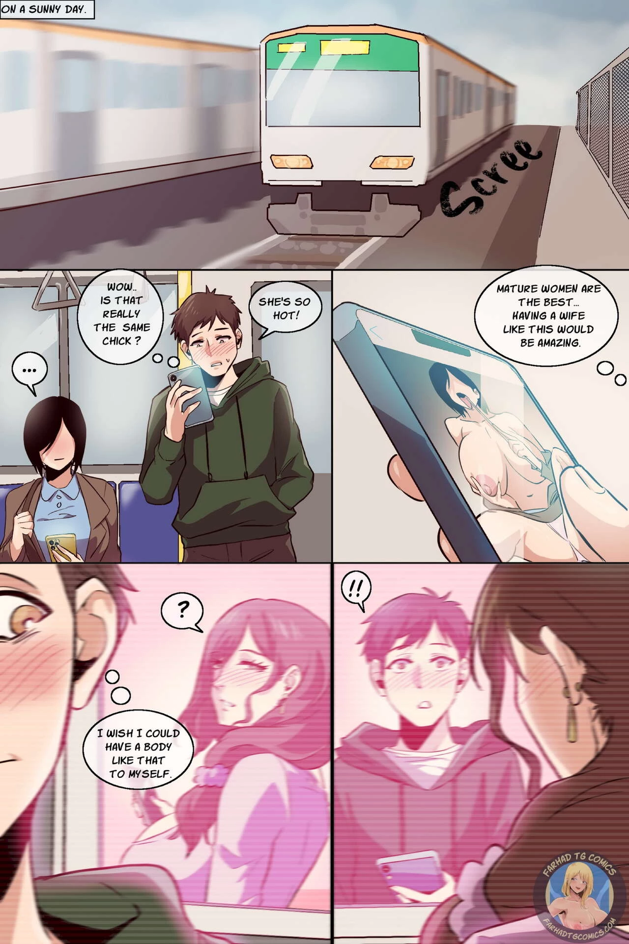 Instant Exchange 1-2 porn comic picture 2
