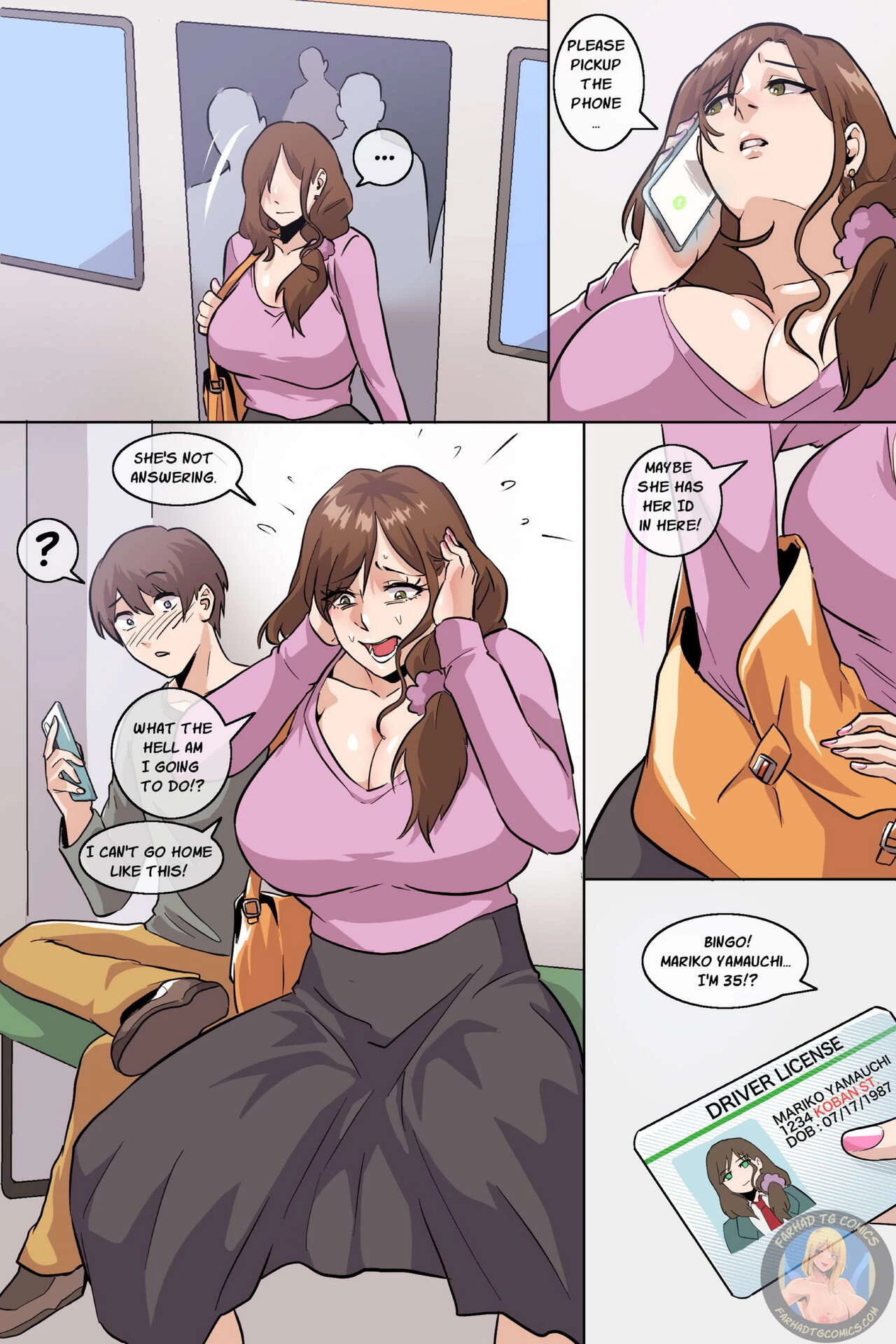 Instant Exchange 1-2 porn comic picture 4