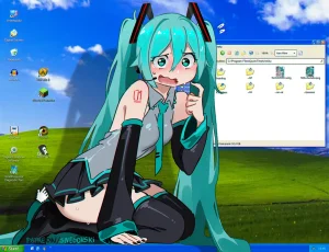 Interactive Miku porn comic picture 1