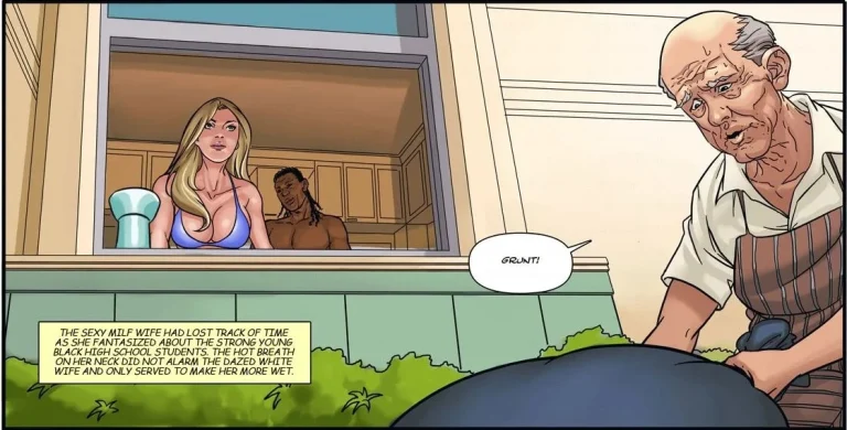 Interracial Milfs porn comic picture 19
