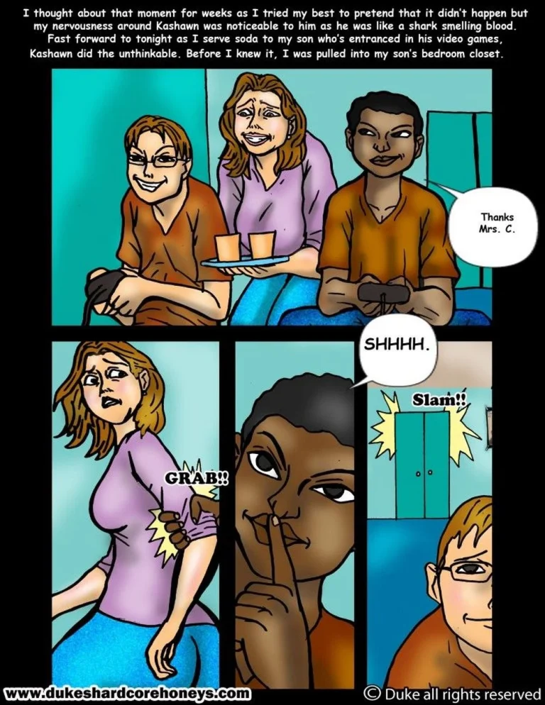 Interracial Milfs porn comic picture 3