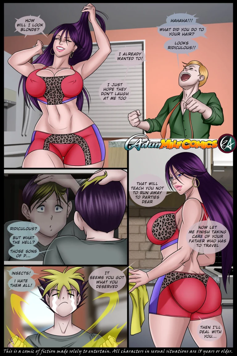 Intoxicated Milf 2 porn comic picture 3
