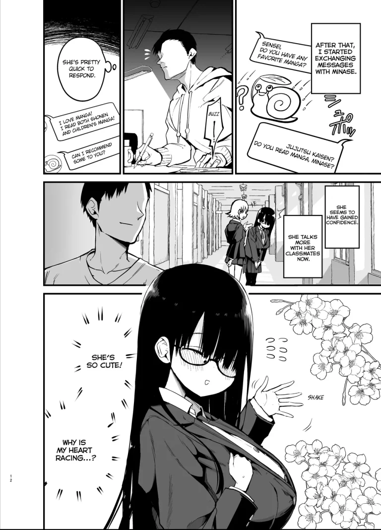 Introverted K-cup girl | InCha no K Cup-chan porn comic picture 12