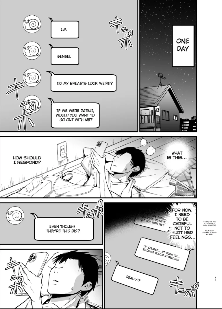 Introverted K-cup girl | InCha no K Cup-chan porn comic picture 13