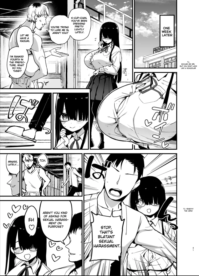 Introverted K-cup girl | InCha no K Cup-chan porn comic picture 41