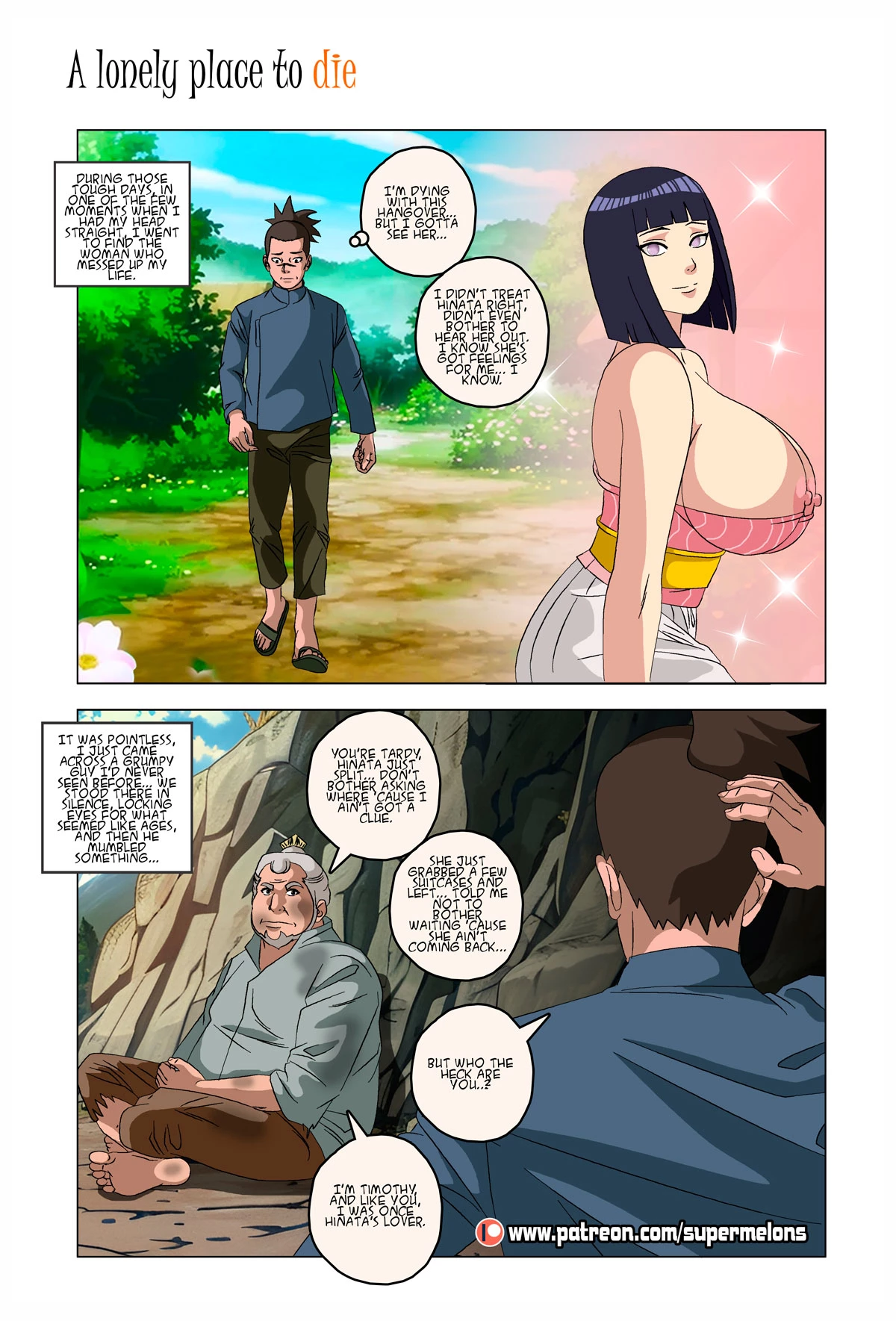 Iruka: A Lonely Place To Die porn comic picture 29