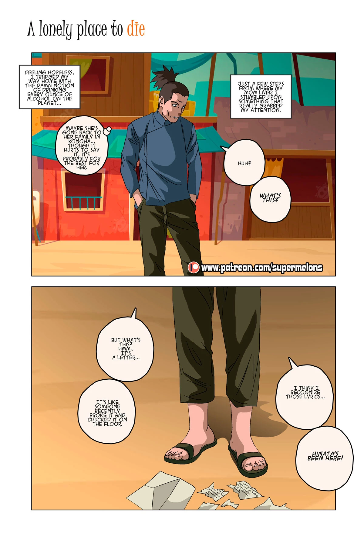 Iruka: A Lonely Place To Die porn comic picture 31
