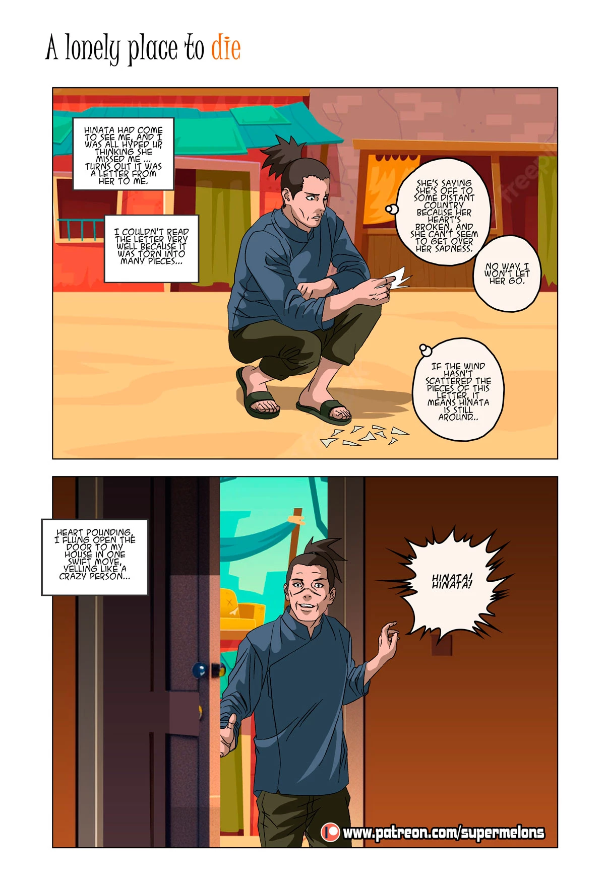 Iruka: A Lonely Place To Die porn comic picture 32