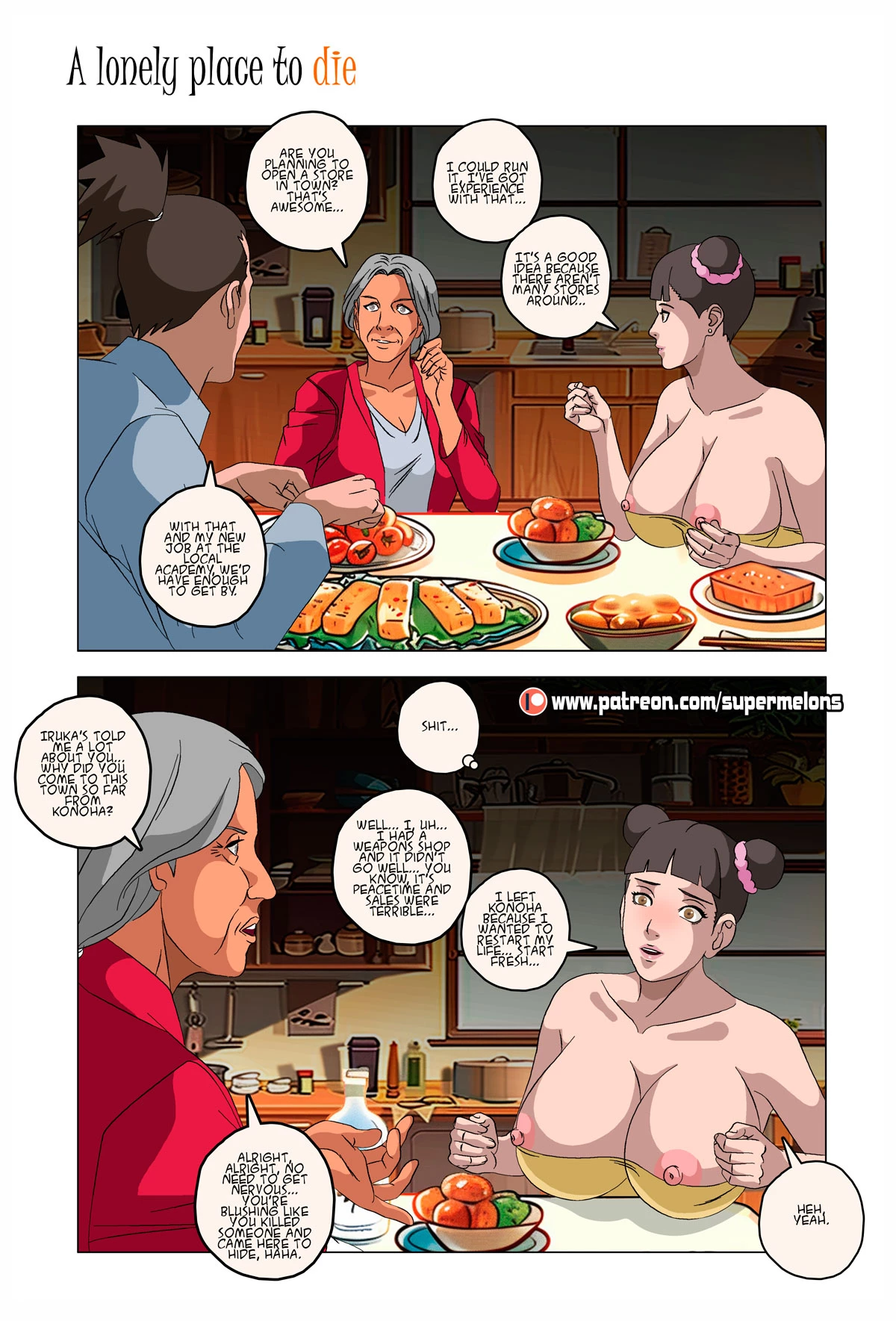 Iruka: A Lonely Place To Die porn comic picture 59
