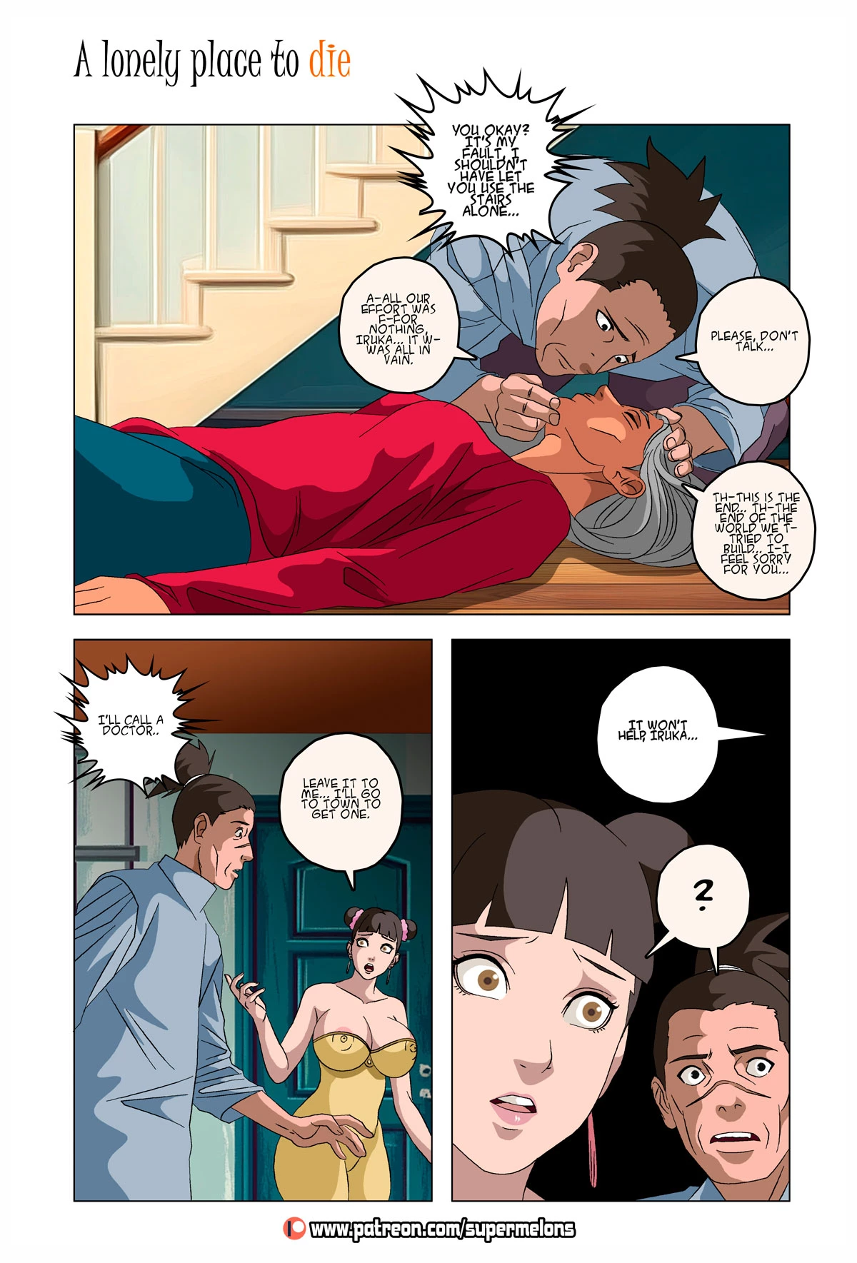 Iruka: A Lonely Place To Die porn comic picture 97