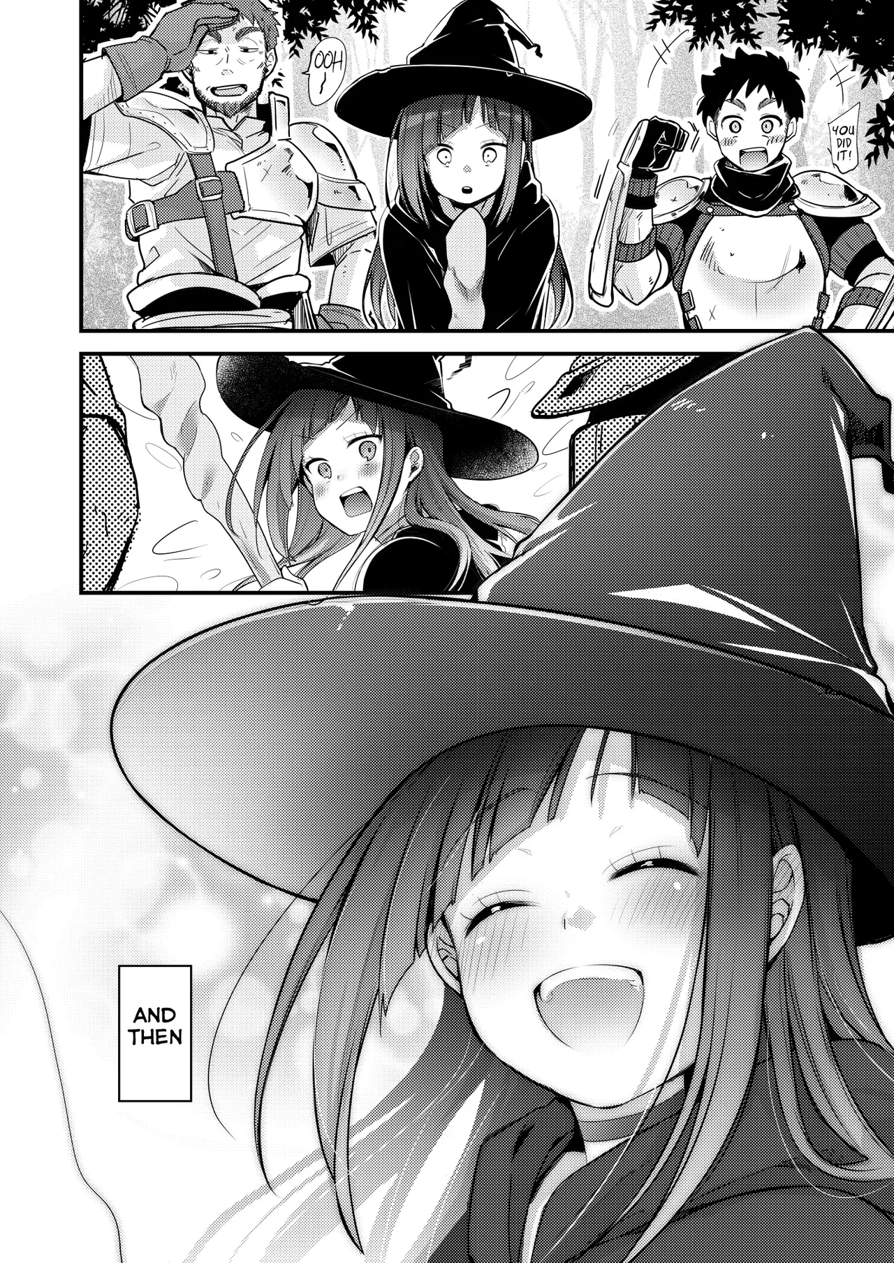 Isekai Shoujo no Seijijou ~Kakedashi Mahoutsukai-chan ga Ossan Boukensha ni Netorareru Hanashi~ porn comic picture 11