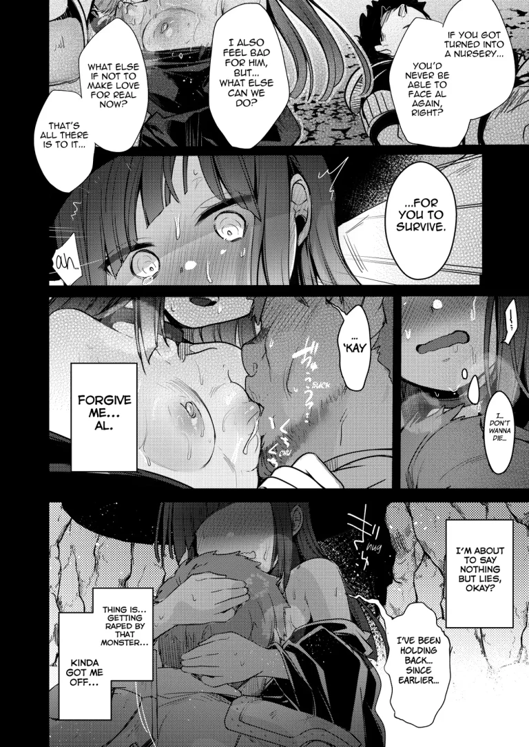 Isekai Shoujo no Seijijou ~Kakedashi Mahoutsukai-chan ga Ossan Boukensha ni Netorareru Hanashi~ porn comic picture 35