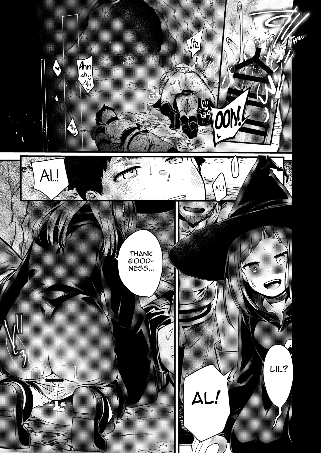 Isekai Shoujo no Seijijou ~Kakedashi Mahoutsukai-chan ga Ossan Boukensha ni Netorareru Hanashi~ porn comic picture 40