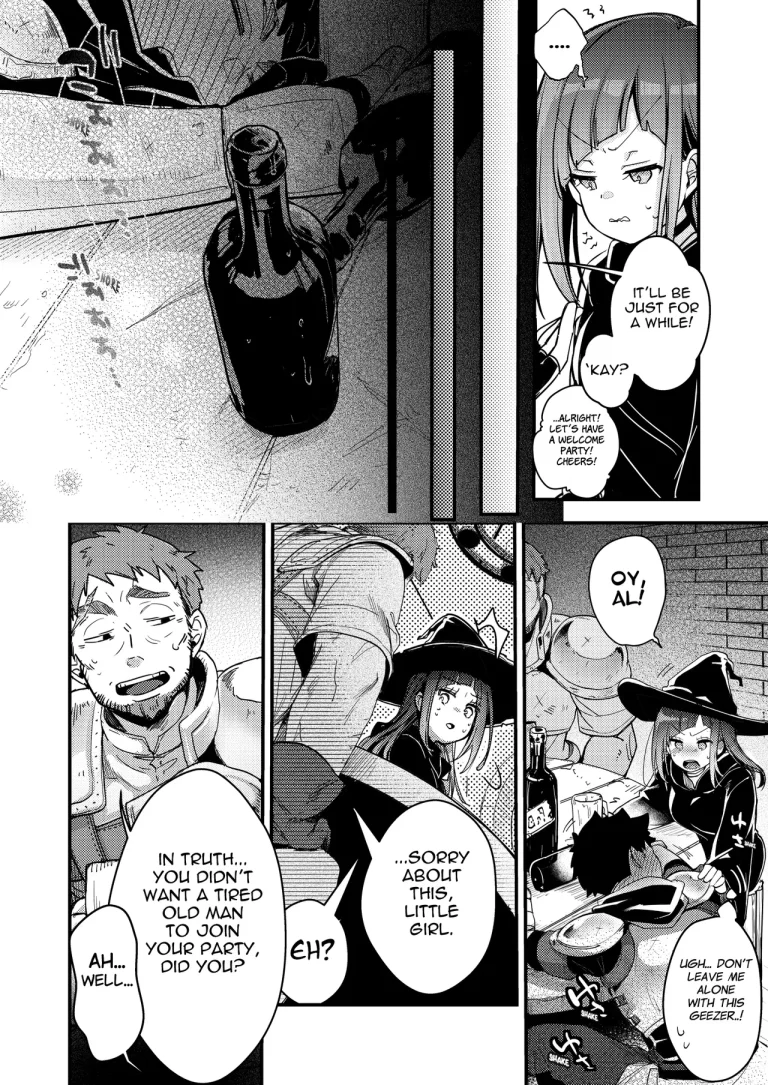 Isekai Shoujo no Seijijou ~Kakedashi Mahoutsukai-chan ga Ossan Boukensha ni Netorareru Hanashi~ porn comic picture 7