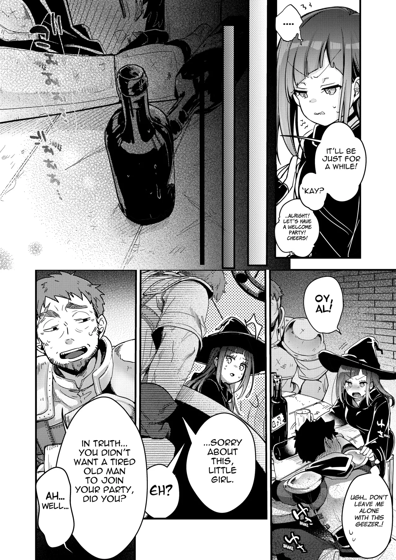 Isekai Shoujo no Seijijou ~Kakedashi Mahoutsukai-chan ga Ossan Boukensha ni Netorareru Hanashi~ porn comic picture 7
