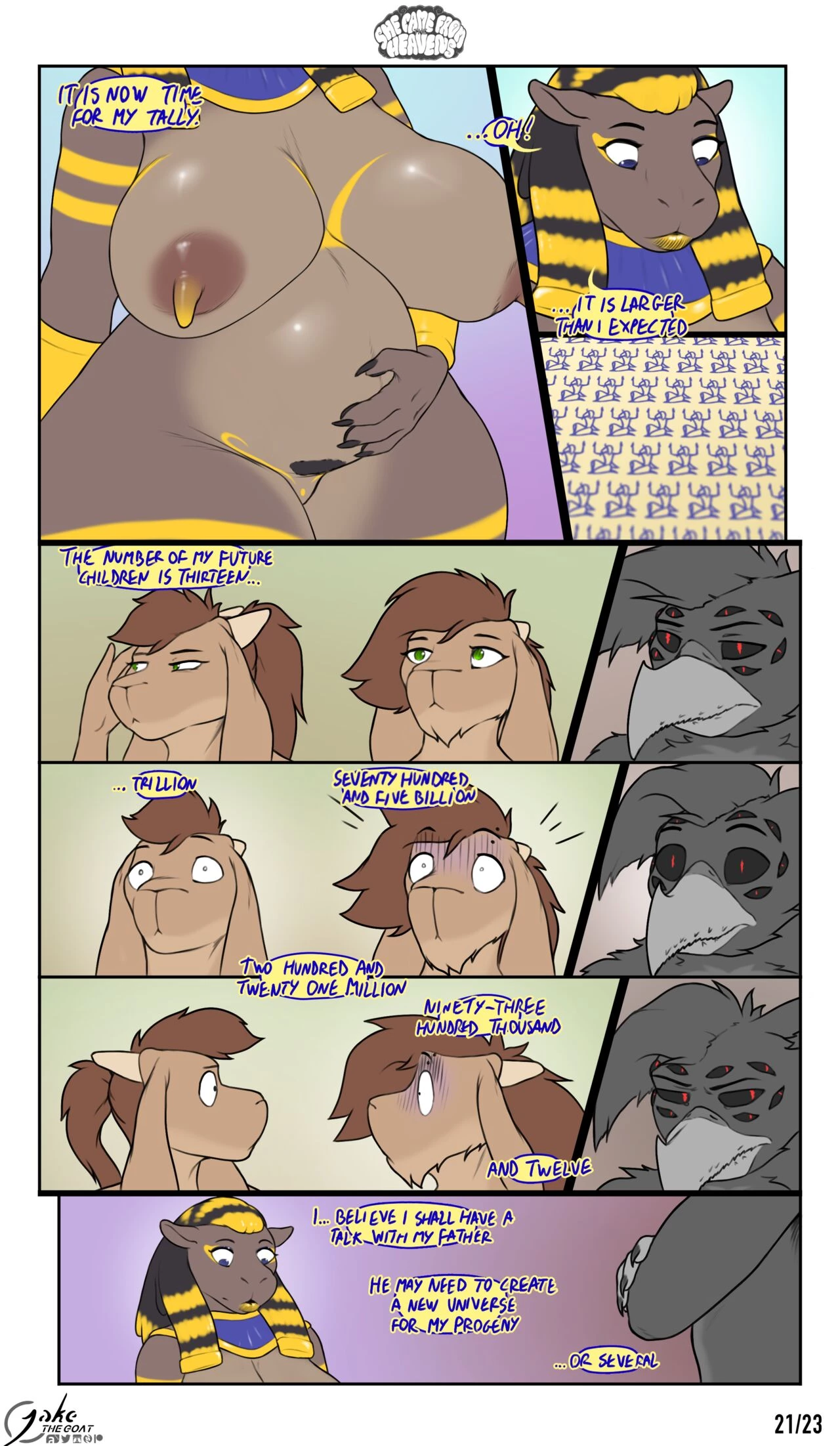 It Came From The Nethers 2: She Came From The Heavens porn comic picture 22