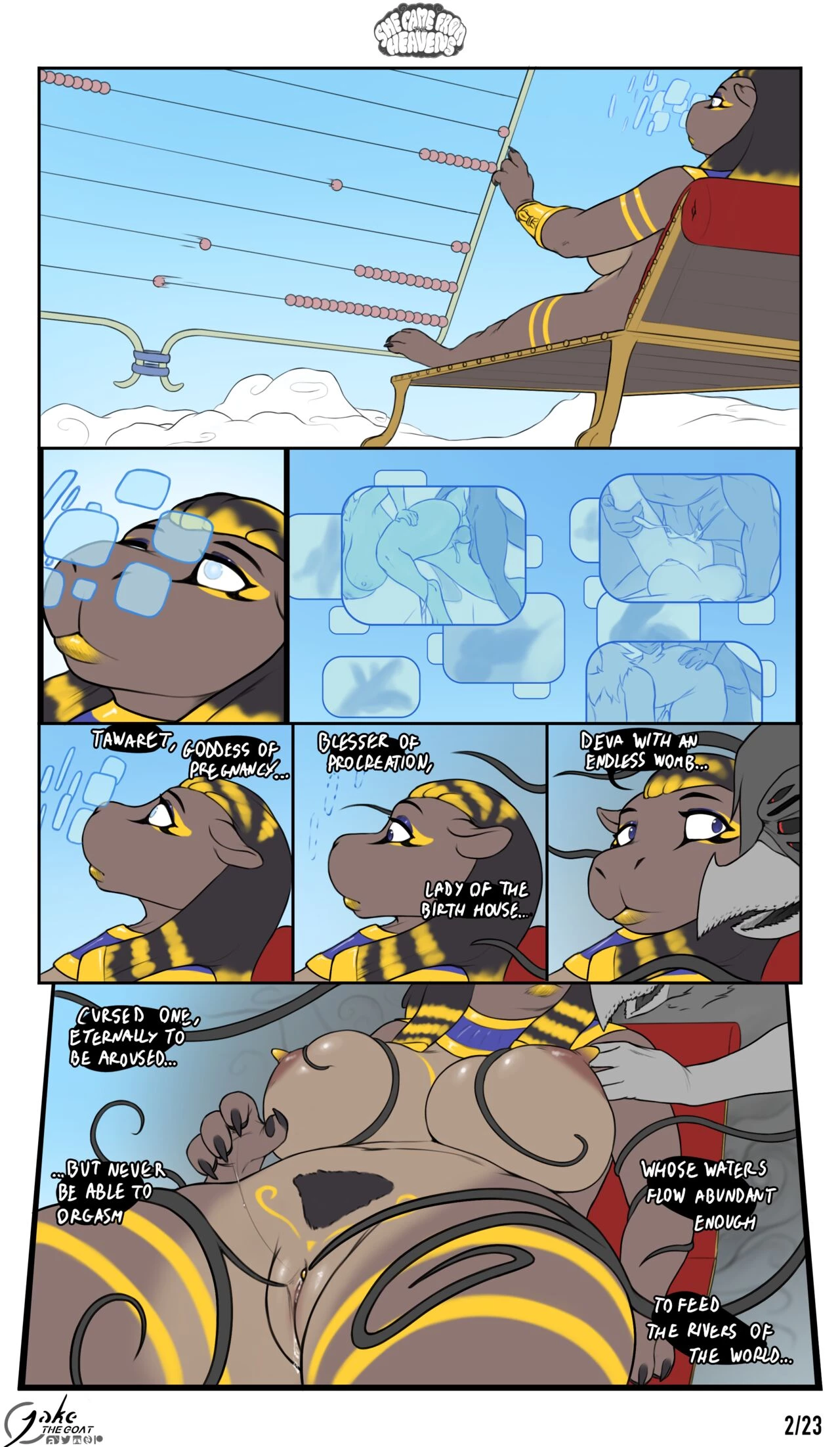 It Came From The Nethers 2: She Came From The Heavens porn comic picture 3