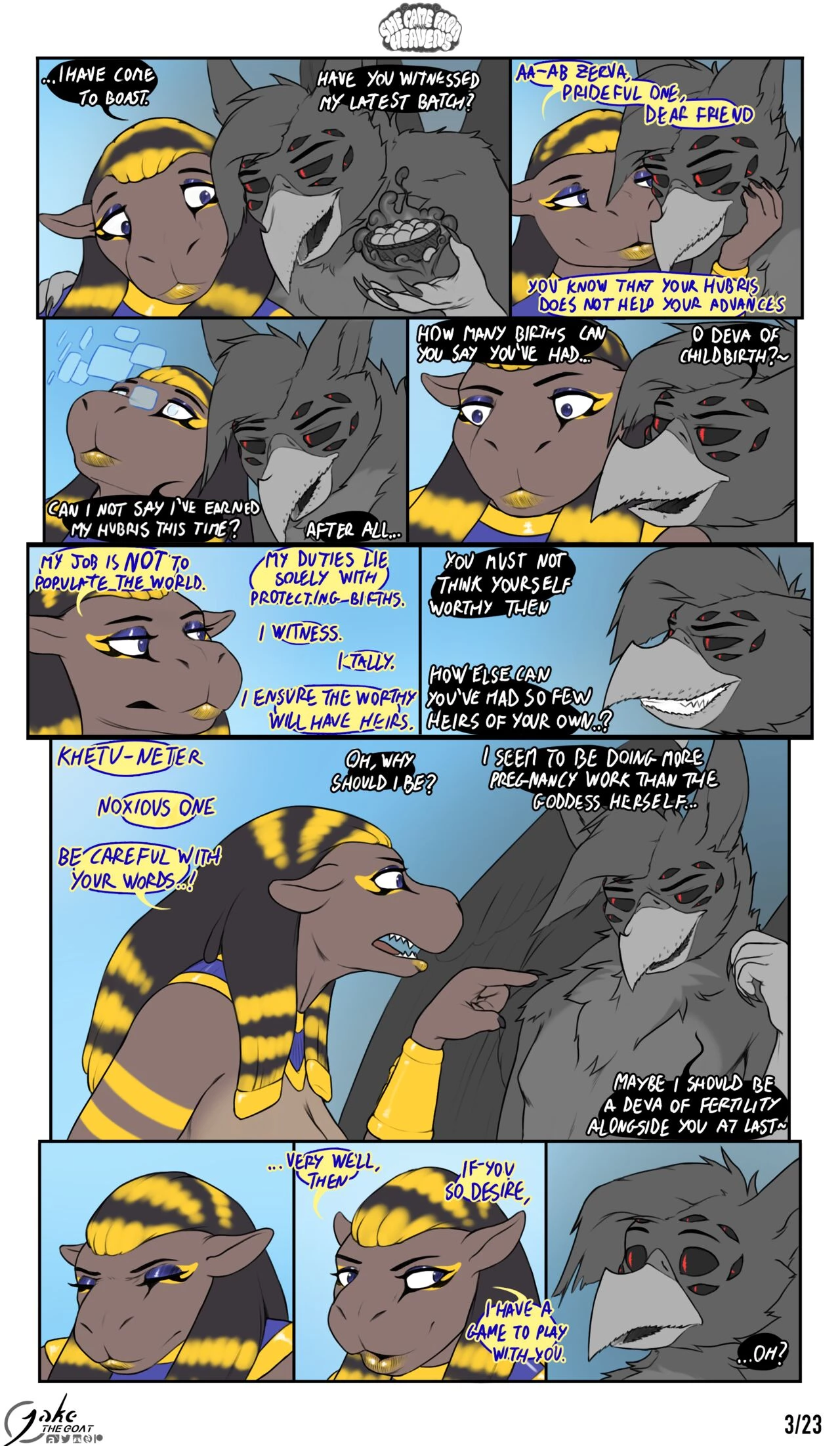 It Came From The Nethers 2: She Came From The Heavens porn comic picture 4